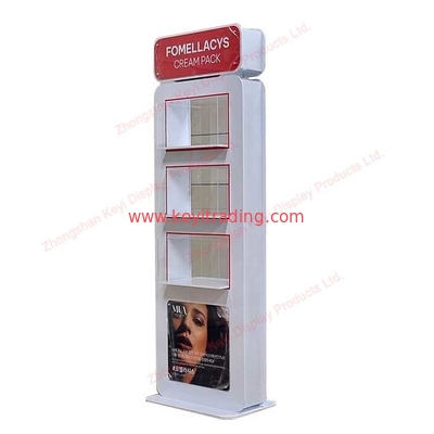 Custom Retail Shop Furniture Display Stand Cosmetics Store Floor Perfume Display Rack
