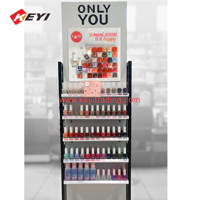 Luxury cosmetic display stand,cosmetic makeup display cabinet, beauty salon products display counter for cosmetic store