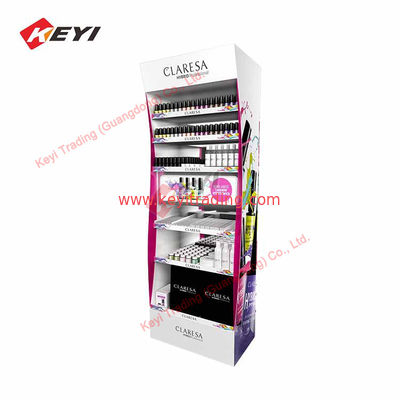 Customized Shopping Mall Floor Stand Display Rack Retail Store Beauty Salon Furniture For Cosmetic Display Cabinet