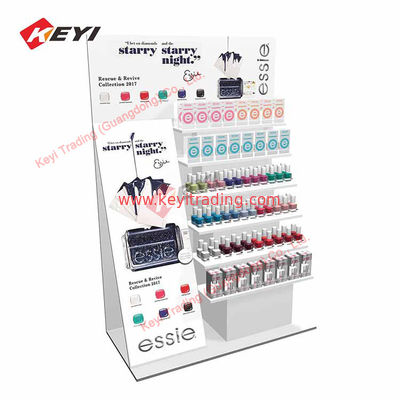 Beauty salon cosmetic display stand cabinet paint simple modern special-shaped showcase skin care nail polish display