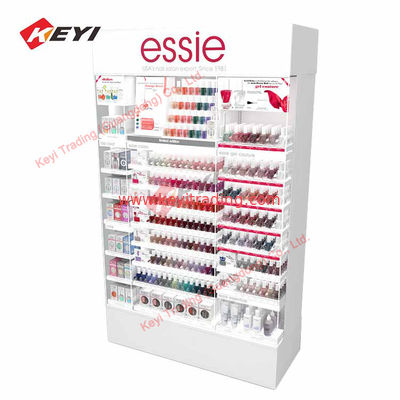 Beauty salon cosmetic display stand cabinet paint simple modern special-shaped showcase skin care nail polish display