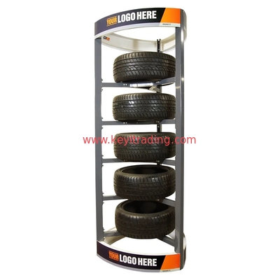 Wheel display rack tire storage rack for garage