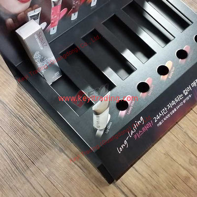 Supermarket Shopping Mall Counter Desktop Custom Cosmetic Makeup Products Display Stand Lipstick Custom Display Cabinet