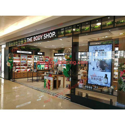 Commercial Merchandising Beauty Salon Cases Make up Stand Gondola Showcase Retail Shop Decoration Cosmetic Display