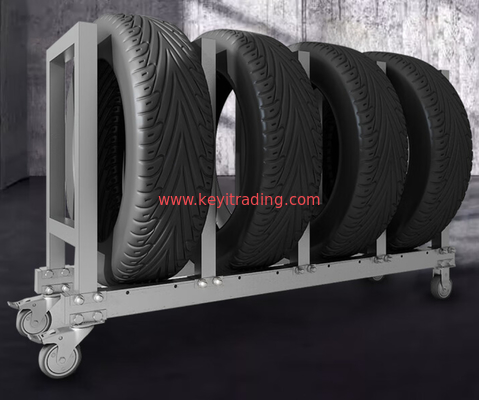 OEM china commercial foldable heavy duty truck tire rack tyre racking for tyre storage