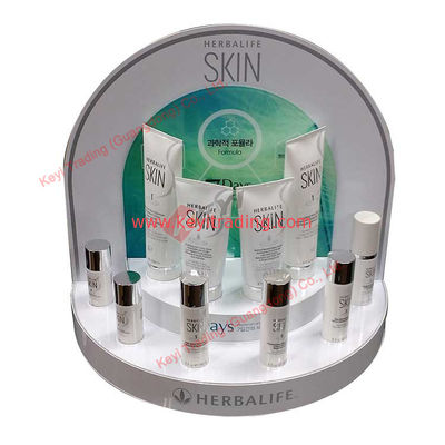 New Design Counter Top Acrylic Skincare Beauty Product Display Stand Cosmetic Makeup Display Rack