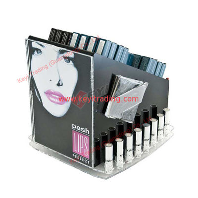 Multi-grids Acrylic Lipstick Storage Box Cosmetic Stand Holder Clear Makeup nail polish Organizer Acrylic Display