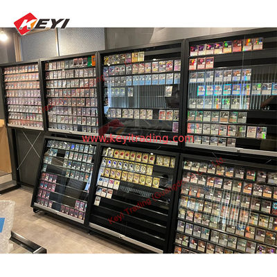 Collectible Card Display Stand Cardboard Trading Card Display Case Baseball Sports Card Display Case With Clear Acrylic