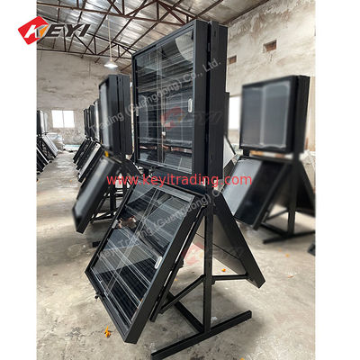 Retail Price Card Display Case PSAs TCG Display Fixtures Metal Repositionable Rail Card Display Stand Single-Sided Showcase