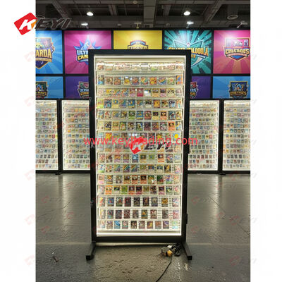 Clear Acrylic Display Graded Card Rack Sports Baseball Football Basketball Trading Collecting Display for PSA Cards Pokemon Cards
