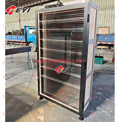 Wall Mounted Graded sport card Trading Card Display Case 15 Rails Acrylic Trading card display stand for Wholesale