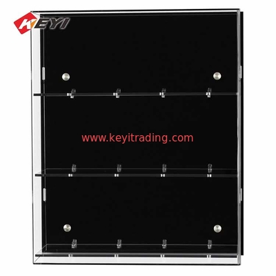factory custom Wall Mount Acrylic Mini Motorcycle Helmet Display Case