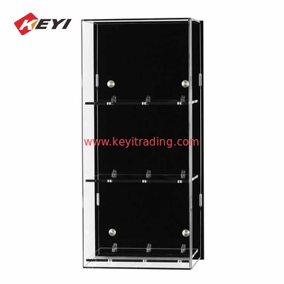 factory custom Wall Mount Acrylic Mini Motorcycle Helmet Display Case