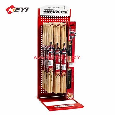sports equipment Retail Store Floor Metal Stand Hanging Baseball Bat Display Rack