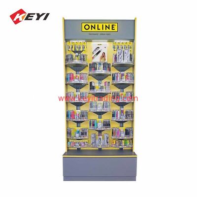 reasonable price custom Stationer Floor Pen Display Stand for retail
