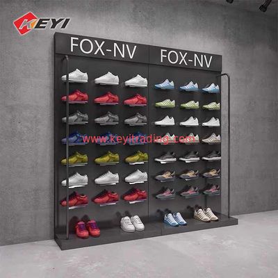 Modern pop retail display rack metal Shoe Display Shelves for shop