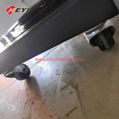 Rotating Eyeglasses Stand Floor Sunglasses Display Rack With Caster - top mirror