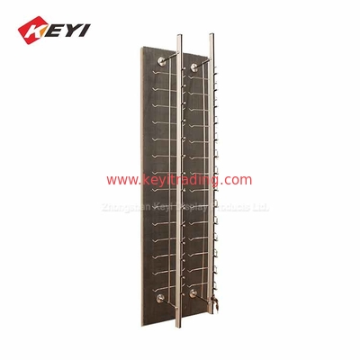 Wall Mounted Lockable Sunglasses Display Rods For Optical Shop