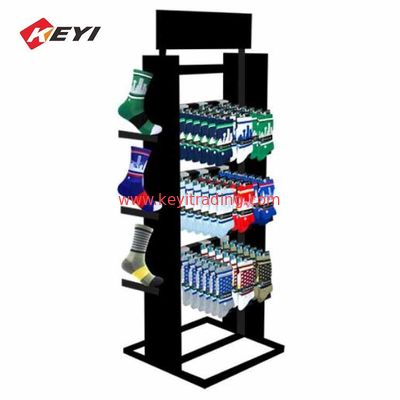 High Quality Retail Shop Freestanding Happy Socks Display Rack Stand