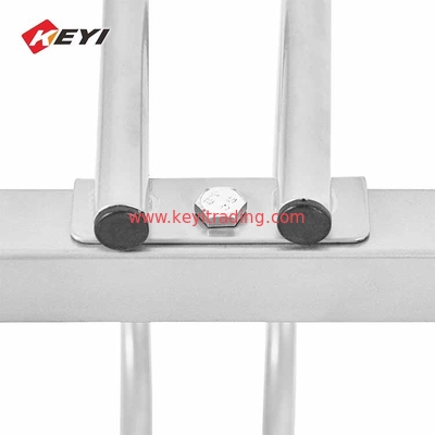 Park Road Easy To Assemble Chrome Finish Bike Parking Rack For 5 Bicycle