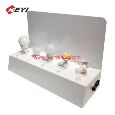 E27 E14 B22 GU10 MR16 Light Bulb Test Display Stand For Lamp Bulb