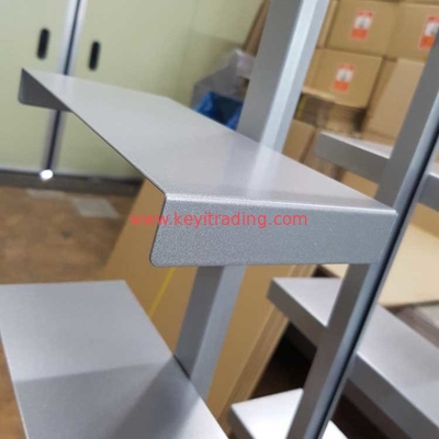 Custom Footwear Store Floor Metal Shoes Rack Shoe Display Stand For Retail Shop