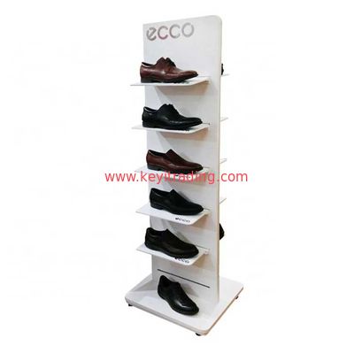 Made In China OEM Shoe Shop Sneaker Shelf Retail Shoe Display Rack Stand