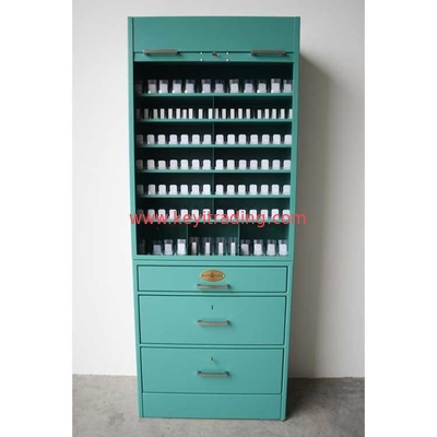 High Quality Metal Cigarette Cabinet Tobacco Display Cases With Drawer