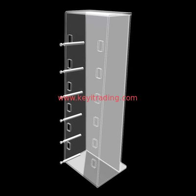 Modern Pop Clear Acrylic Sunglasses Stand Countertop Display - 6 Pair