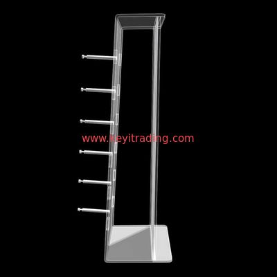 Modern Pop Clear Acrylic Sunglasses Stand Countertop Display - 6 Pair