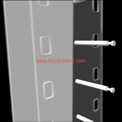 Modern Pop Clear Acrylic Sunglasses Stand Countertop Display - 6 Pair