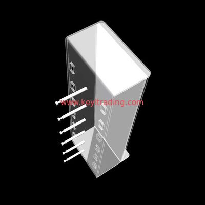 Modern Pop Clear Acrylic Sunglasses Stand Countertop Display - 6 Pair