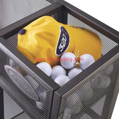 multi-purpose Metal golf club Storage Rack Golf Bag Organizer