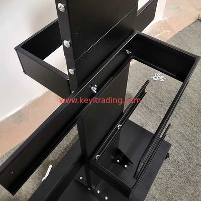 Floor Standing Metal 8 Shelves Bicycle Bike Wheel Rim Display Rack