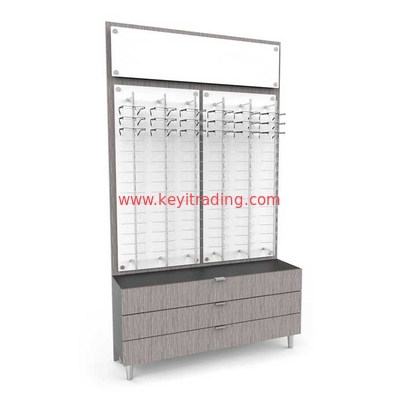China Factory Custom Free Standing 2 Sided Floor Eyeglasses Displays