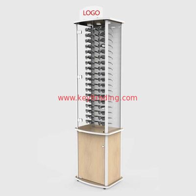 Custom Design Optical Shop Furniture Decor Wall Eyeglass Display Cabinet
