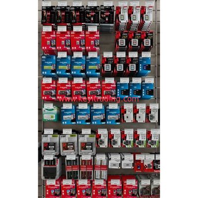 Mobile Phone Shop Furniture Stand Slatwall And Led Light Cell Phone Accessory Display Cabinet