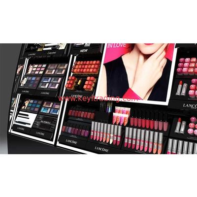 Large Luxury Led Light Makeup Shop Furniture Cosmetics Display Cabinet