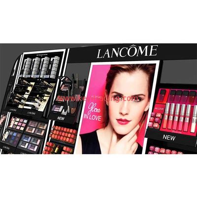 Large Luxury Led Light Makeup Shop Furniture Cosmetics Display Cabinet