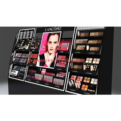 Large Luxury Led Light Makeup Shop Furniture Cosmetics Display Cabinet