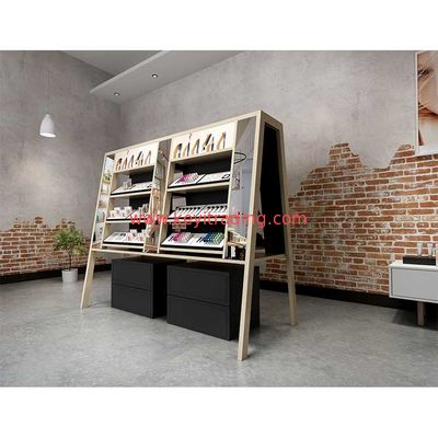 Shop Indoor Furniture Retail Makeup Display Stand Cosmetic Store Shelves