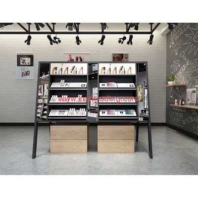 Shop Indoor Furniture Retail Makeup Display Stand Cosmetic Store Shelves