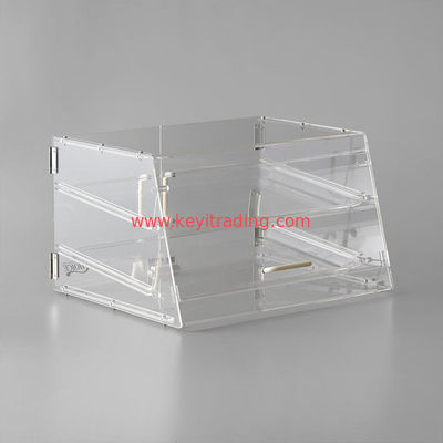 Factory Customized Bread Shop Counter top Acrylic Bakery Display