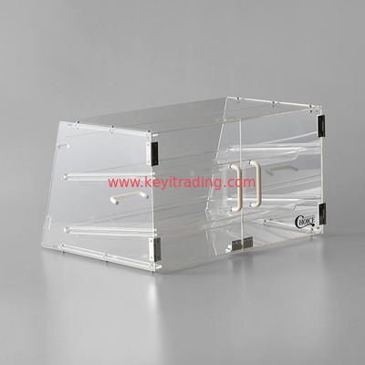 Factory Customized Bread Shop Counter top Acrylic Bakery Display