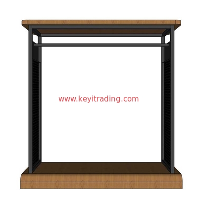 Clothing Store Metal Display Rack Floor Apparel T-Shirt Display