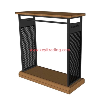 Clothing Store Metal Display Rack Floor Apparel T-Shirt Display
