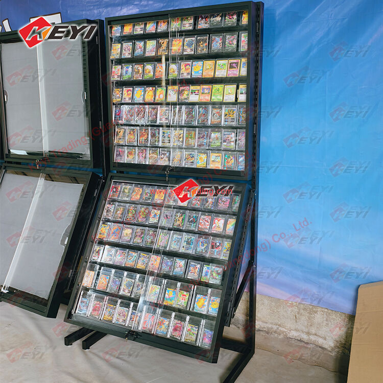 KEYI Clear Acrylic Baseball Sports Card Display Stand Collectible Card Trading Card Pokemon CGC/BGS/SGC Graded Card Slab Display