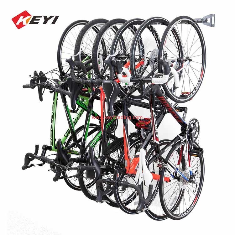 wholesale Retail Store Hanging Bicycle Stand Wall Mounted Bike Rack